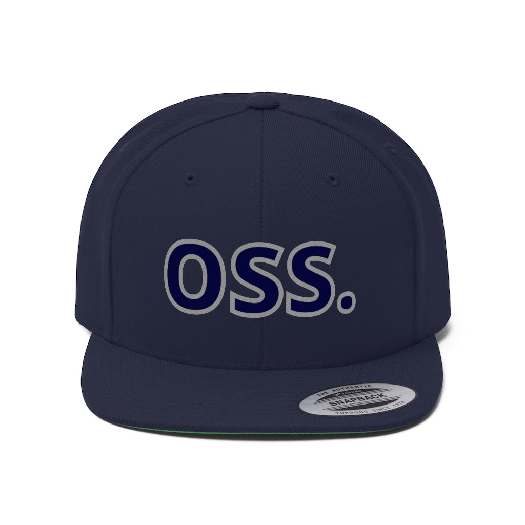 Navy OSS. Flat Bill Hat