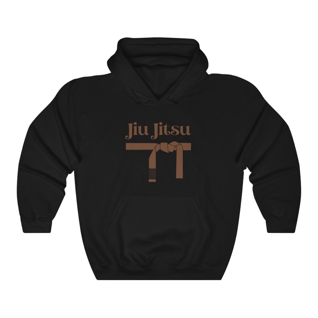 Brown belt ranked hoodie